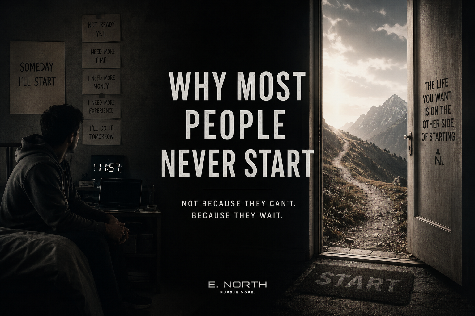 Why Most People Never Start.